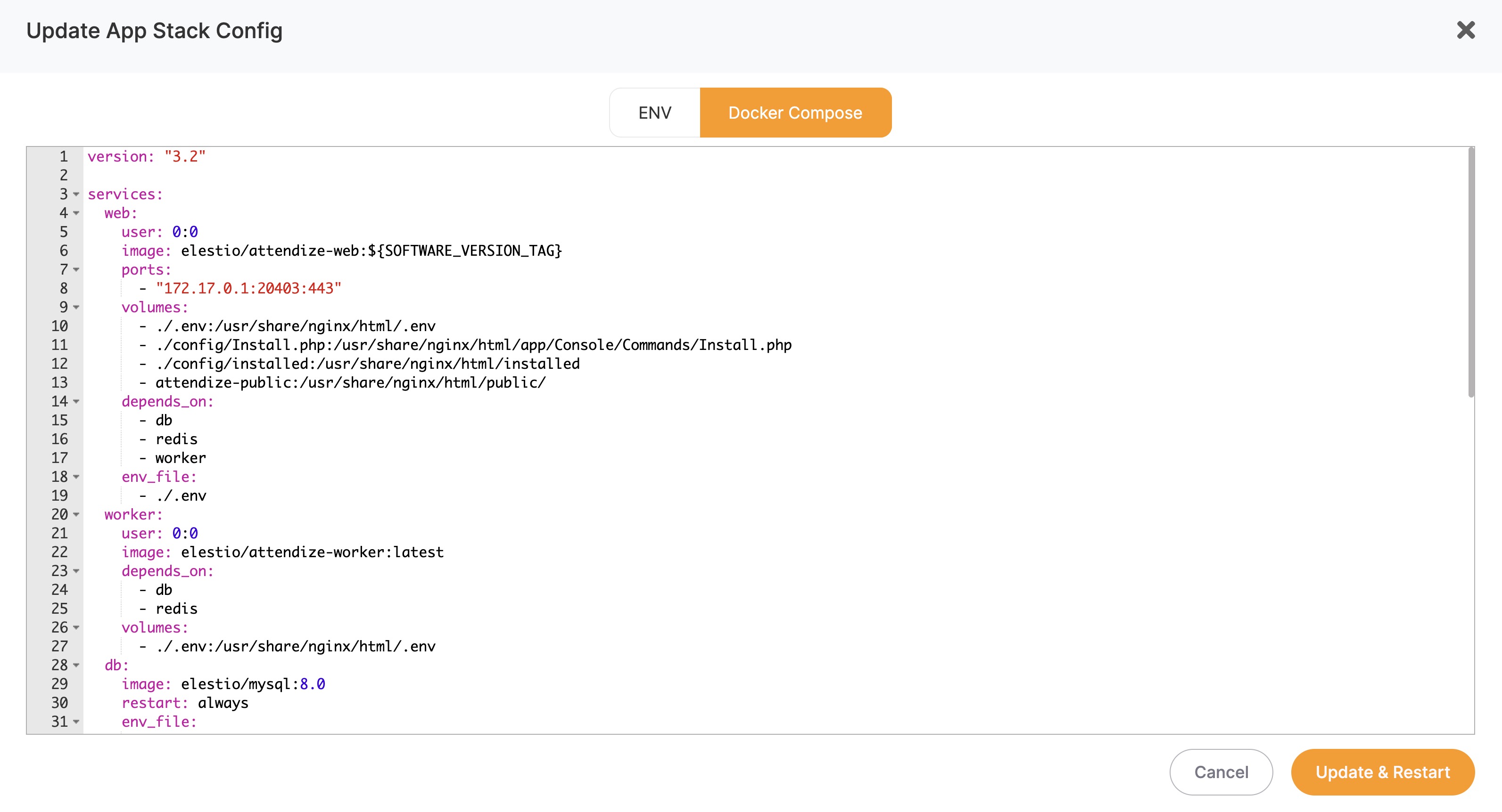 Advanced configuration of Superset on Elestio