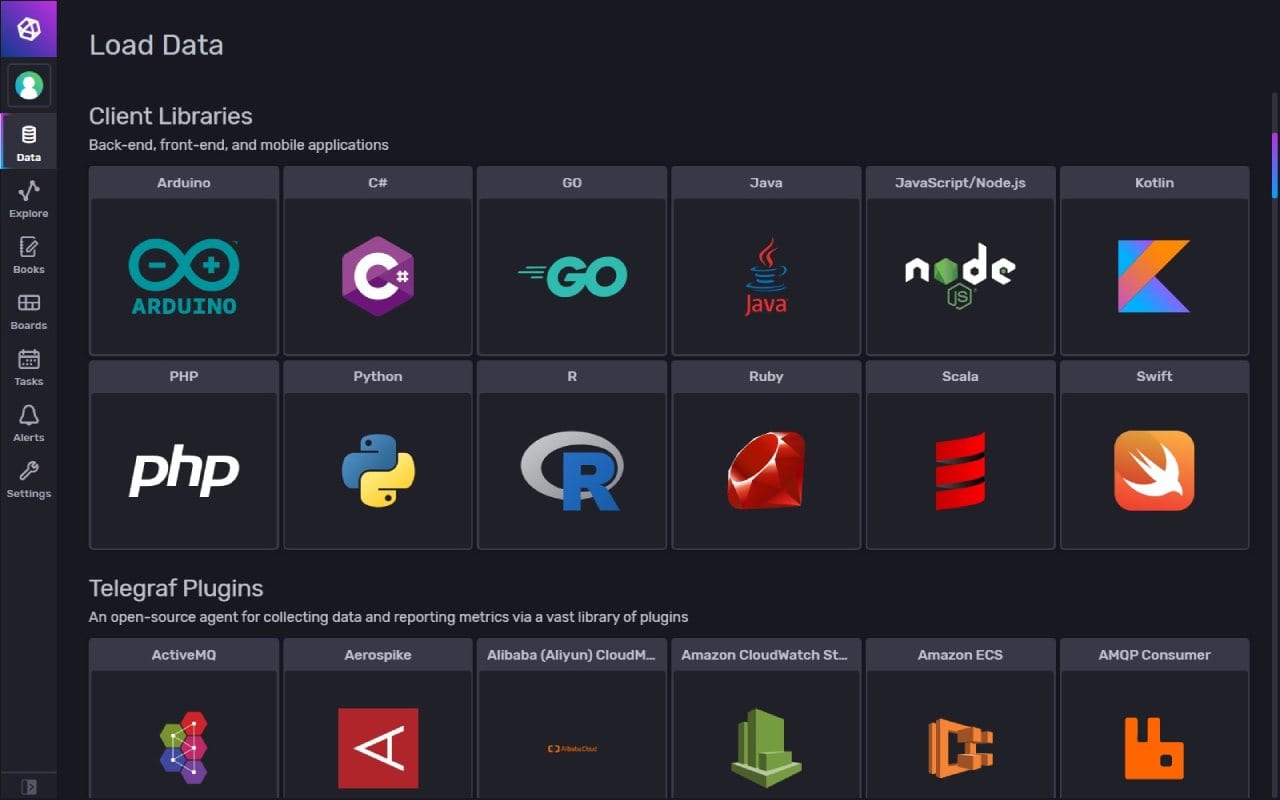 Elestio for InfluxDB® software screenshot