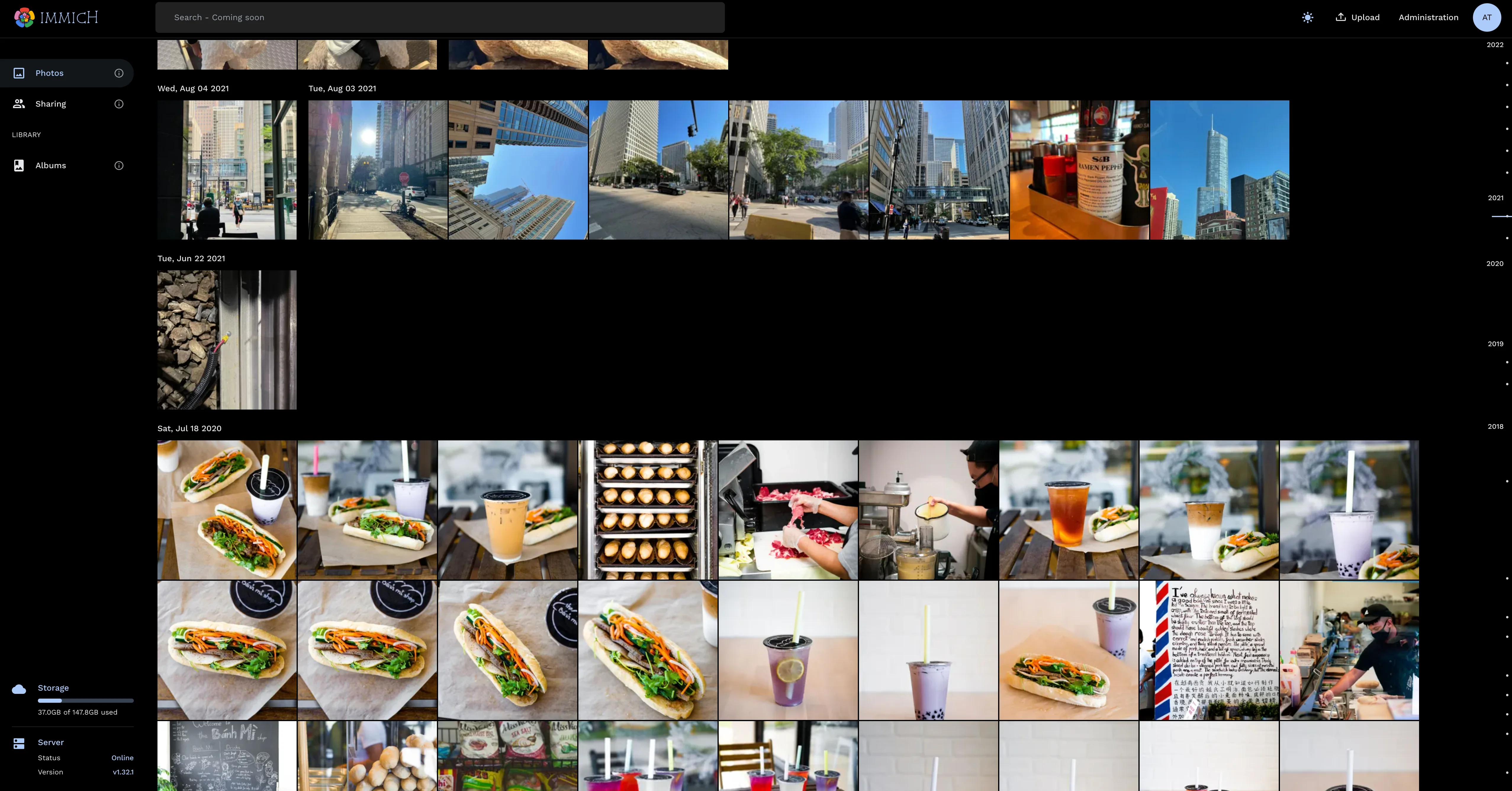 immich high performance self hosted backup photos videos v0 srcg7i4chjz91