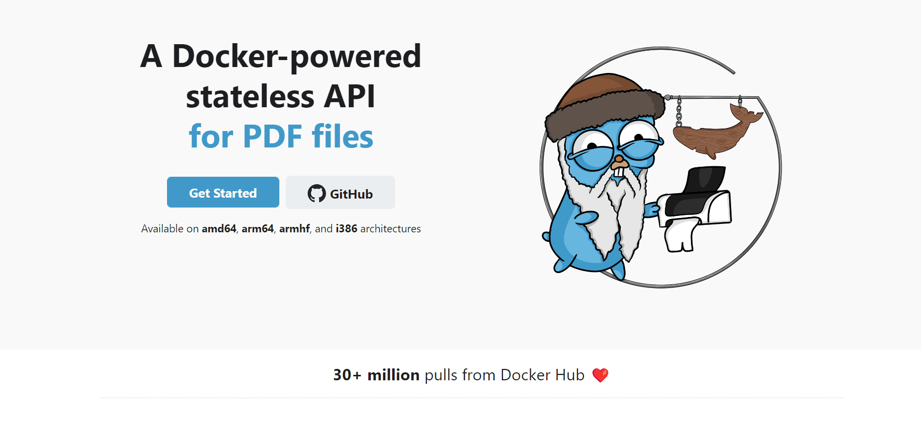 Gotenberg dashboard screenshot
