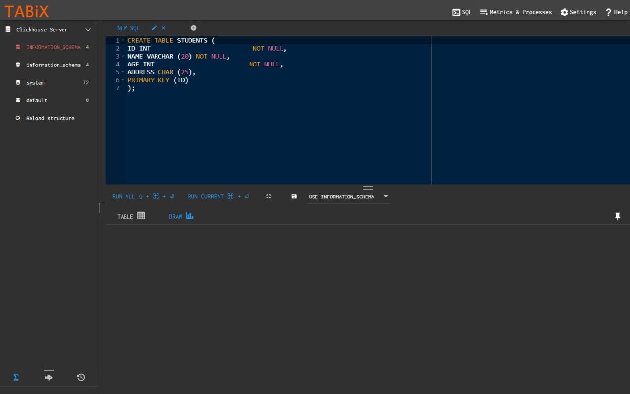 ClickHouseS3 software screenshot