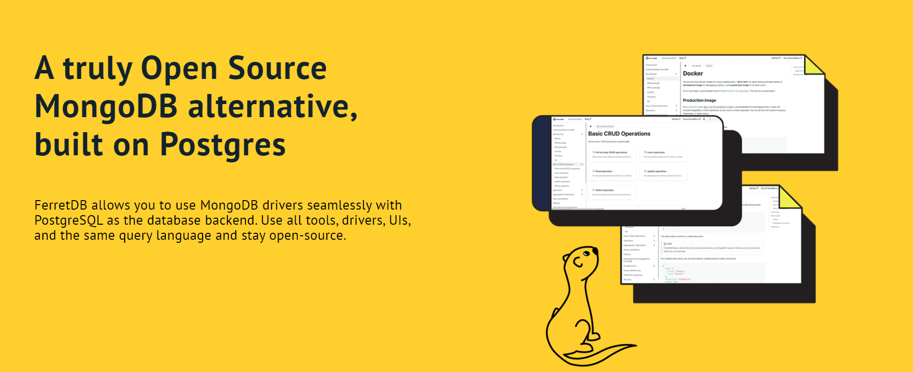 FerretDB dashboard screenshot