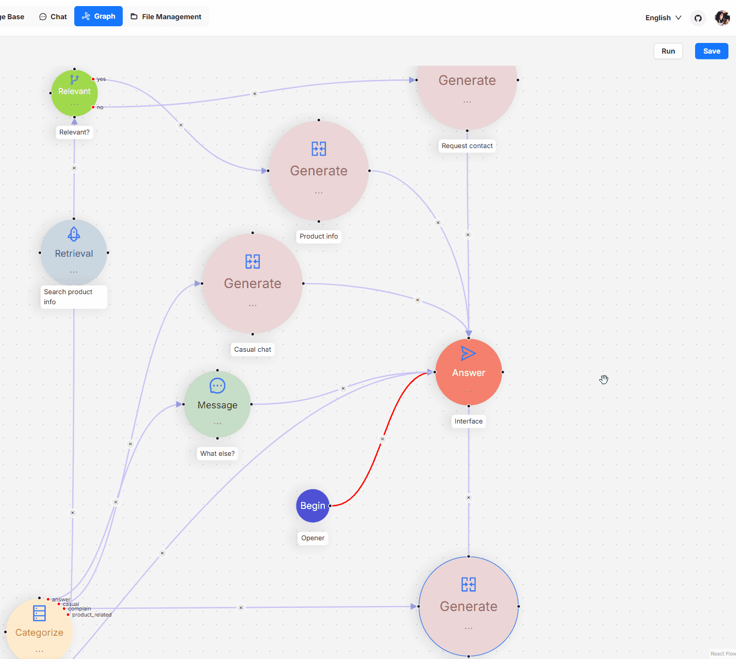 Ragflow software screenshot