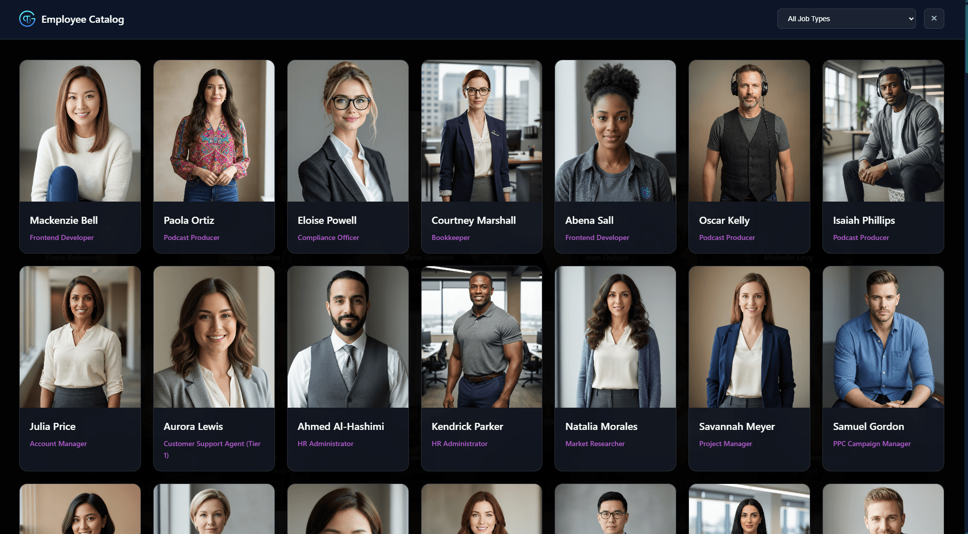 GetATeam software screenshot