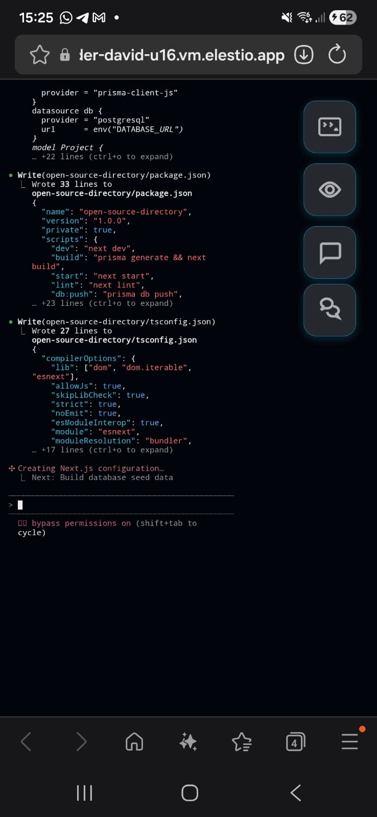 Code from anywhere - Terminal