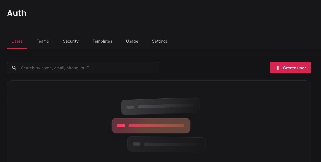 Appwrite authentication