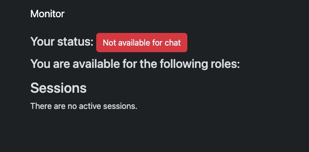 Docassemble monitor screen