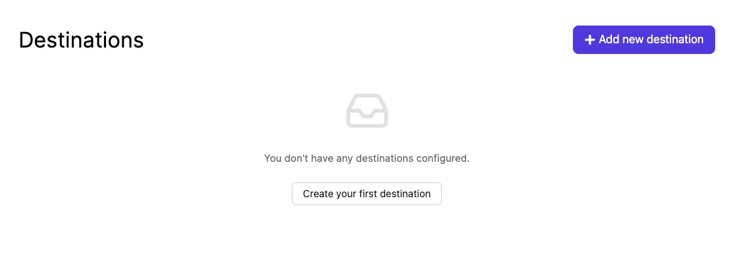 Jitsu destination screen