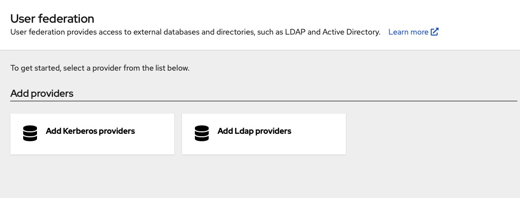 Keycloak user federation