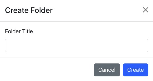 Papermerge folder screen