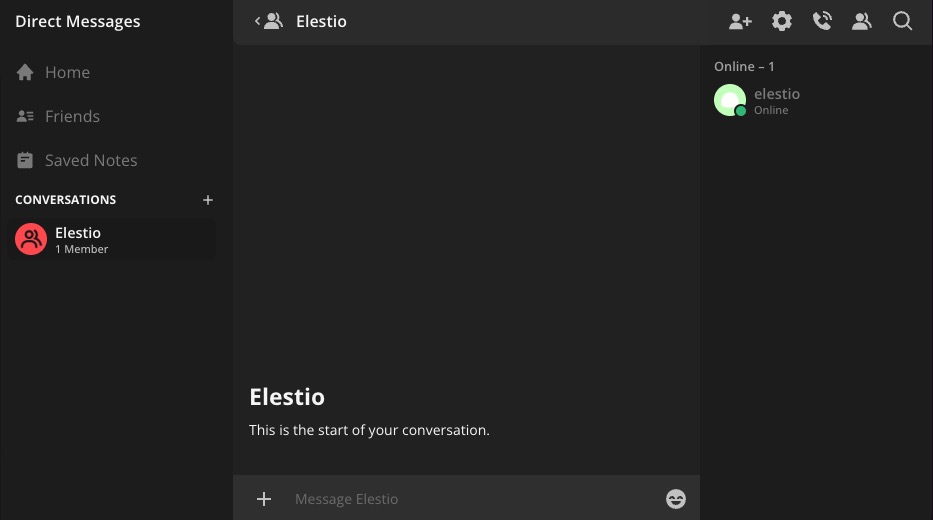 Revolt Message screen