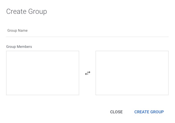Trudesk Creating group screen