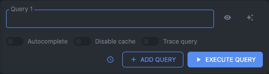 VictoriaMetrics query screen