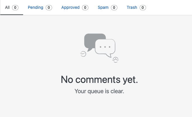 WooCommerce comments screen