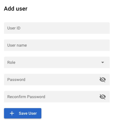 Zinc Search user screen